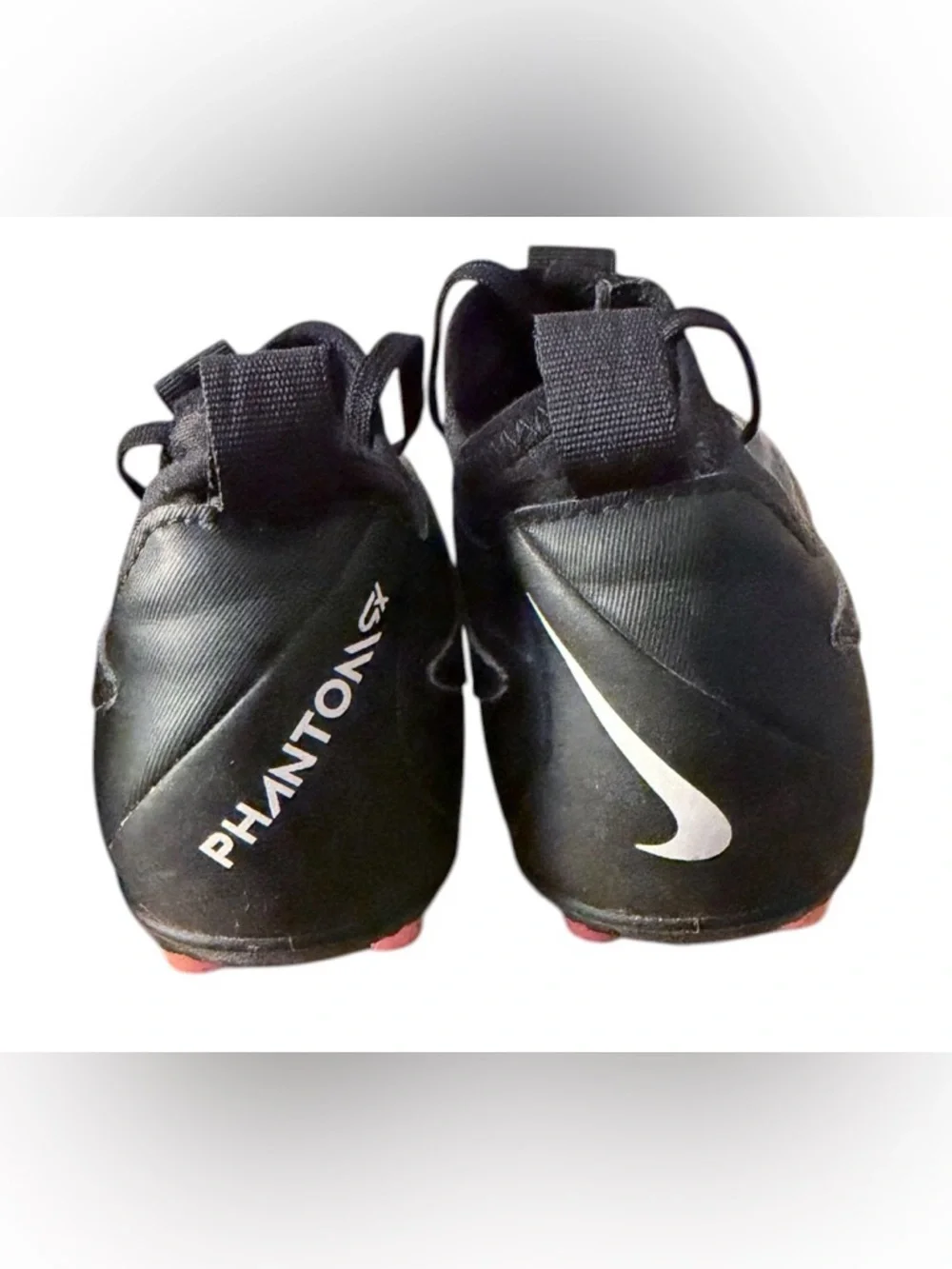Nike Phantom GX Elite Dynamic Fit FG‎ Soccer Cleats Youth size 1 Black Orange
